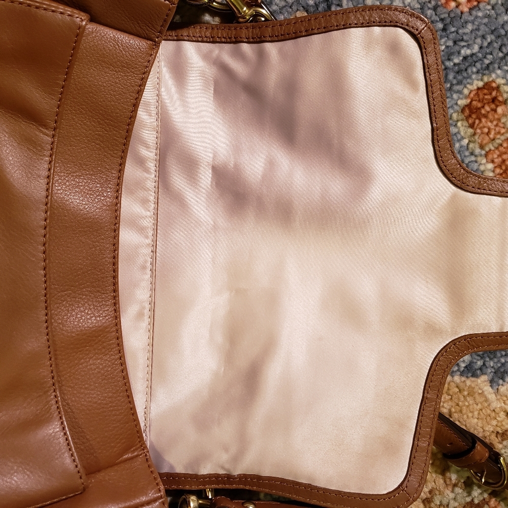 Coach Leather Bag Euc Authentic - image 4